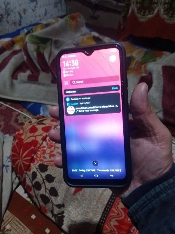 vivo y17 8/256 touch broke for sale or exchange 0