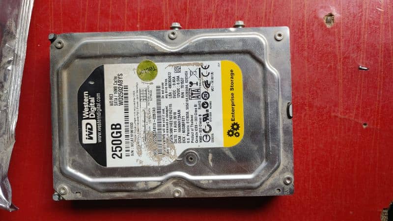 hard disk W. D 0