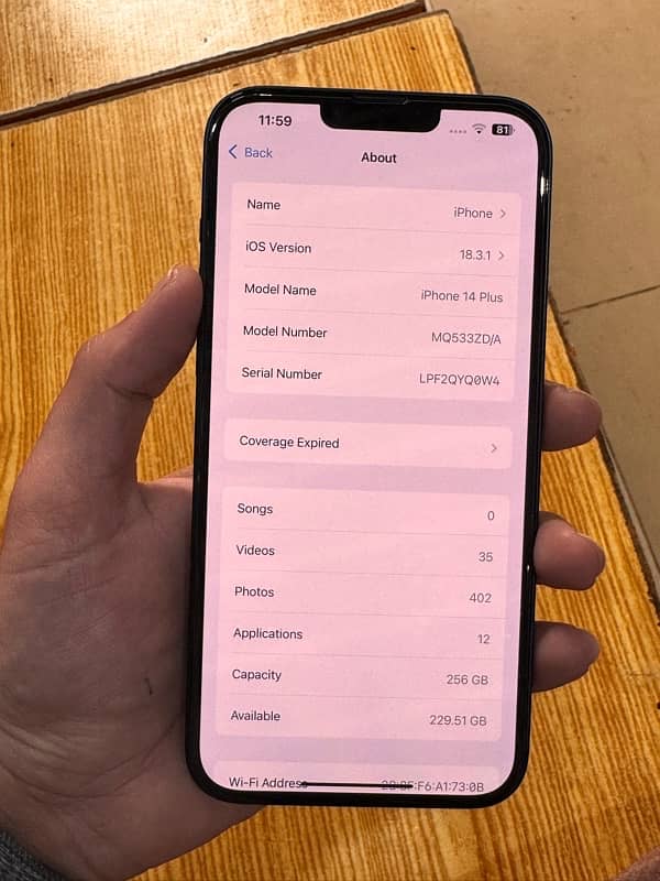 I PHONE 14PLUS 256GB FACTORY UNLOCK 6