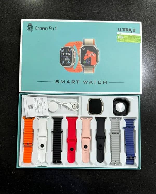 Crown 8+1 Smart Watch With Airpords 0