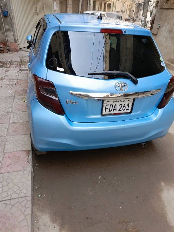 Toyota Vitz 2014 spider 17 import 17 ragester 3