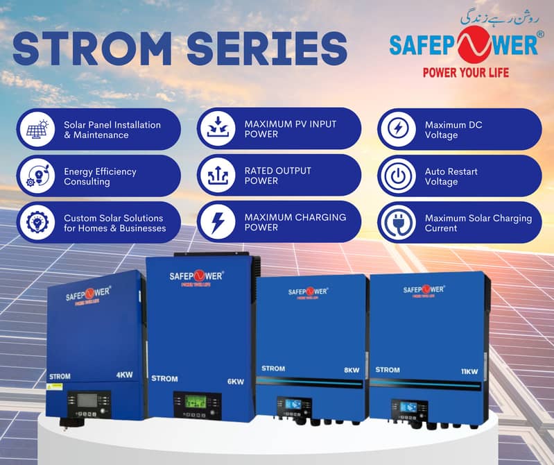 safe power 100% original hybrid Brand new Inverter 3KV 5year warranty 2