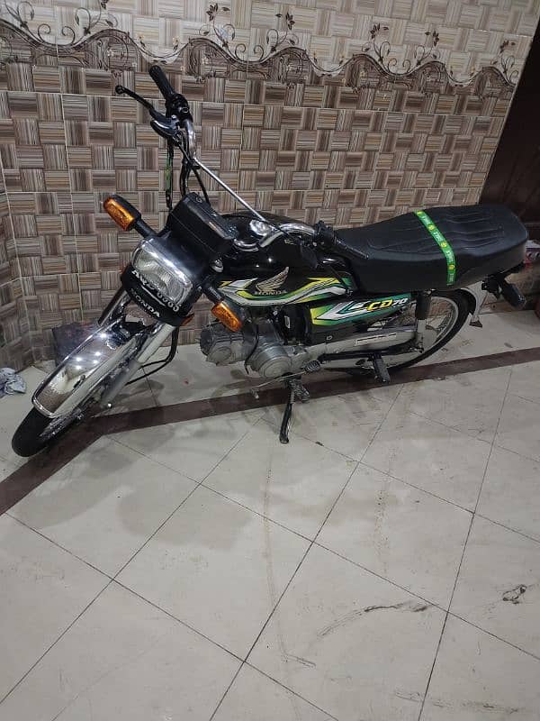 Honda CD70 2023 model 4