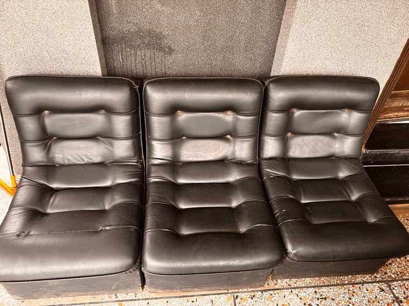 Leather Single Seater Sofa 4