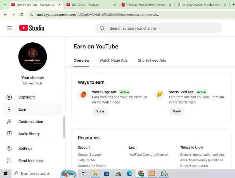 YouTube monitization available in whole sale rate 2