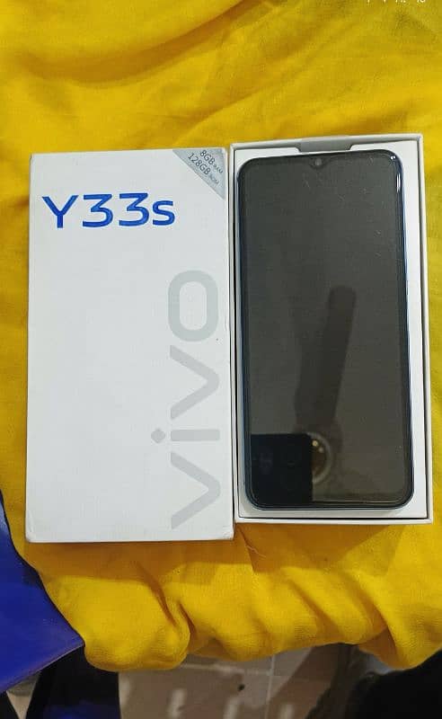 Vivo Y33s 8+4GB Ram 128GB Memory Dual Sim Offcial PTA 2