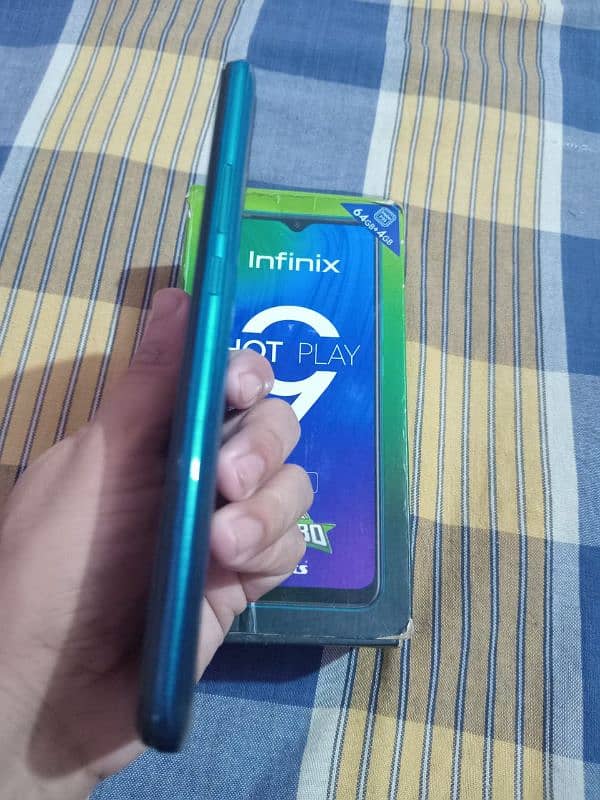 infinix hot 9 play 4GB Ram 64GB Rom dual sim pTa official approved. 2