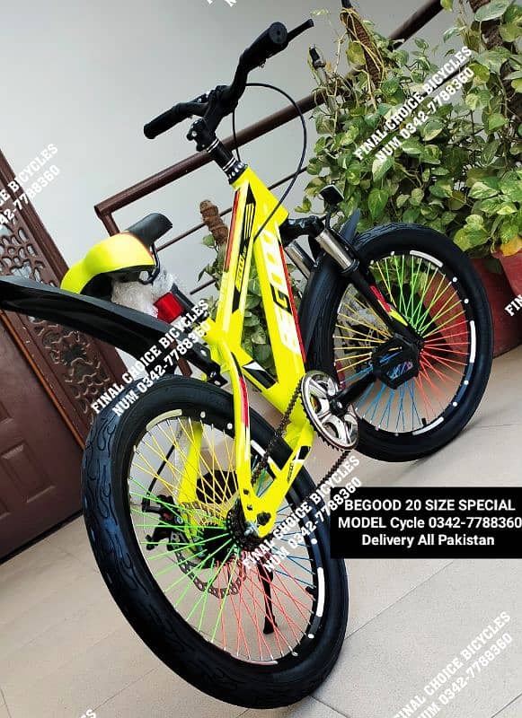 IMPORTED Cycle NEW BOX PACK Bicycles DIFFERENTPRICE cycle 0342-7788360 18