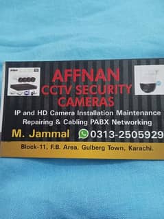 CCTV CAMERAS INSTALLER