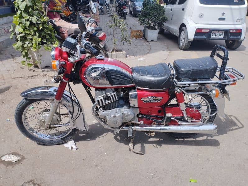 Honda cd200 Road Master 1