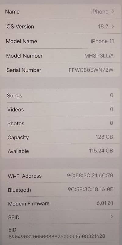 I PHONE 11 128 GB JV 4