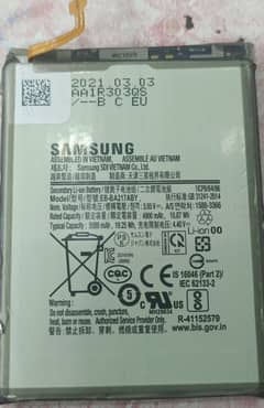 Original Battery Samsung A32  My Whatsapp Number 03414174810