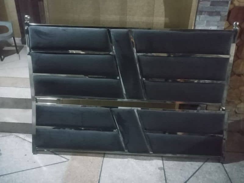 steel beds brand new good looking reasonable price 5