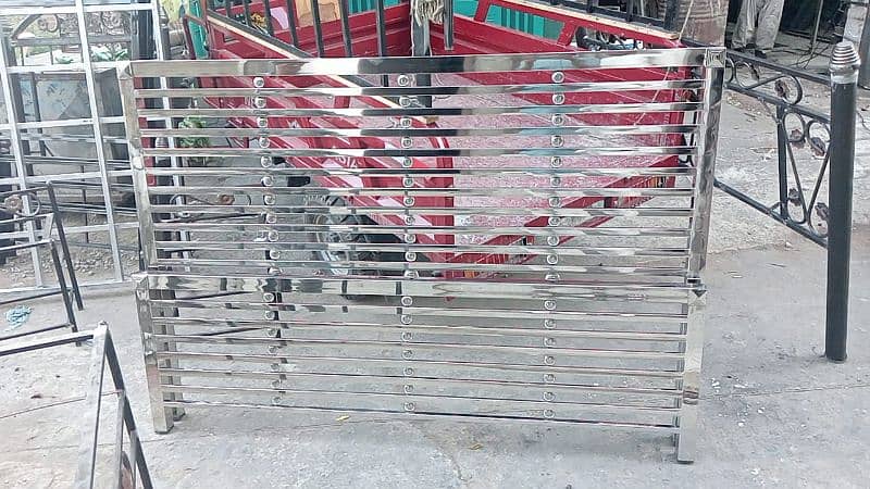 steel beds brand new good looking reasonable price 17