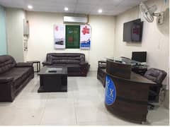 Fully Furnished Area 1800 Square Feet Corporate Office Available For Rent At Main Boulevard Gulberg 3 Lahore