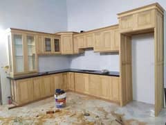 wood Kitchen solid