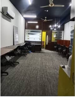 Fully Furnished Area 600 Square Feet Brand New Corporation Office Available For Rent In Gulberg 3 Lahore