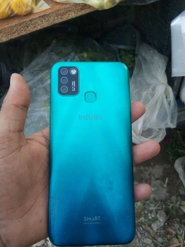 Infinix smart 6 3 gb 64 with box All okay 0