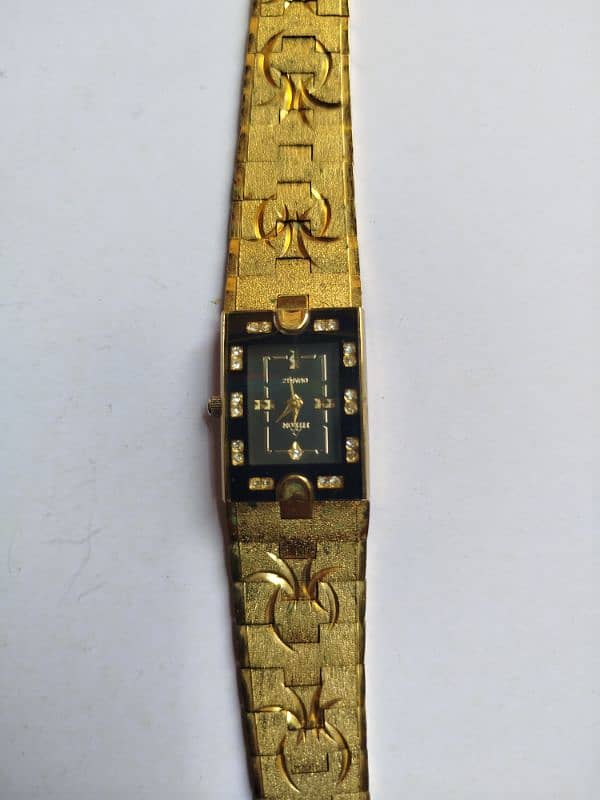 22 gold electro plated watch 0