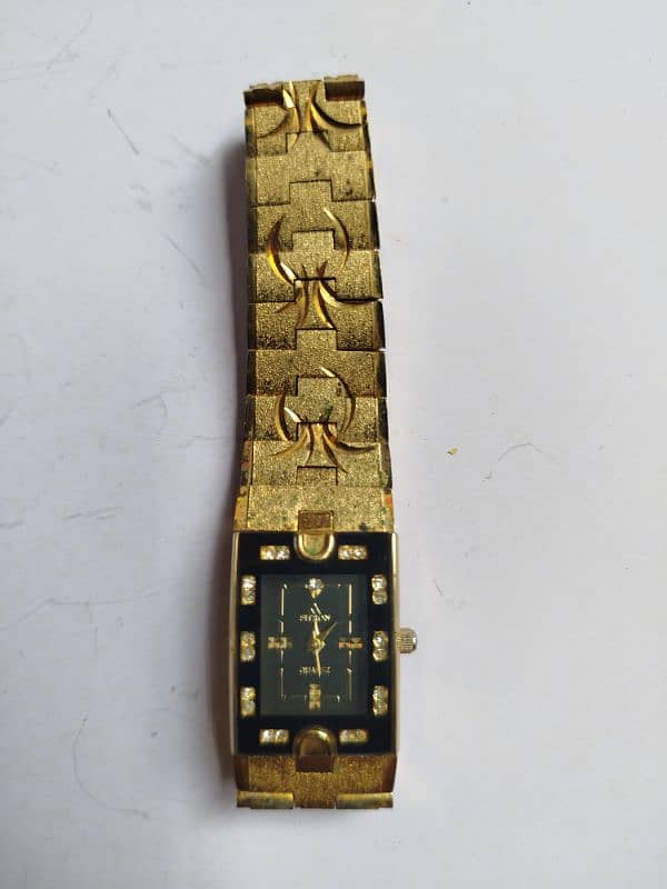 22 gold electro plated watch 1