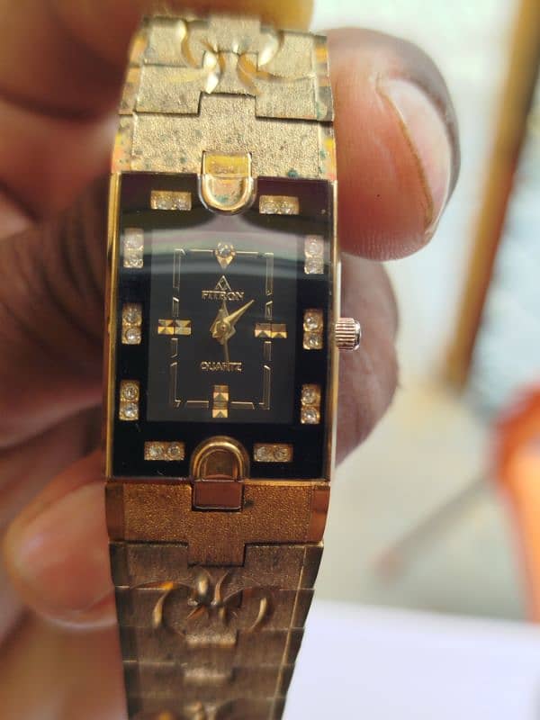 22 gold electro plated watch 3