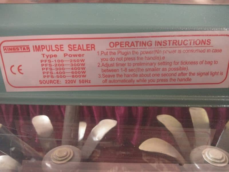 Electronic Impulse Sealer 3