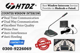 Dual Way Counter Window Intercom In Shahrah e Faisal