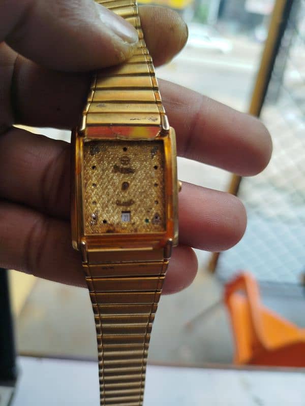 23 GOLD ELECTRO PLATED WATCH 1