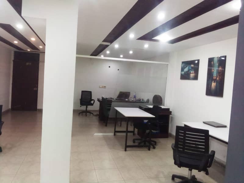 Area 750 Square Feet Brand New Corporation Office Available For Rent In Main Boulevard Road Gulberg 3 Lahore 2