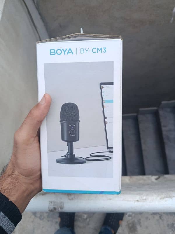 Boya BY-CM3 podcast microphone USB / Destop microphone 1