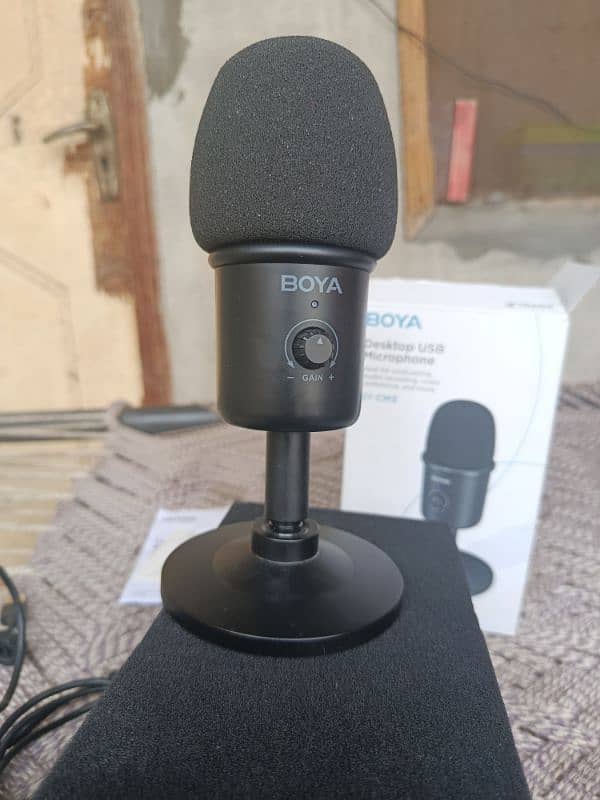 Boya BY-CM3 podcast microphone USB / Destop microphone 5