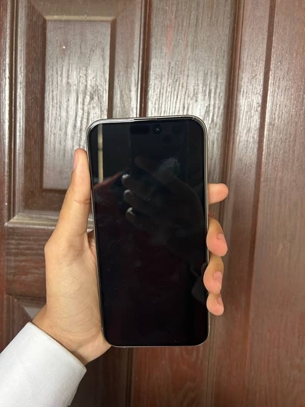 iPhone 15 pro max 256 gb non pta natural  titanium 2