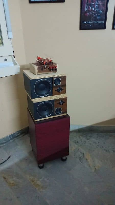 hifi 3 way speakers 0