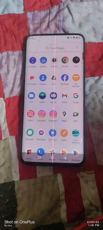 OnePlus 7pro 8 256 PTA approved 1