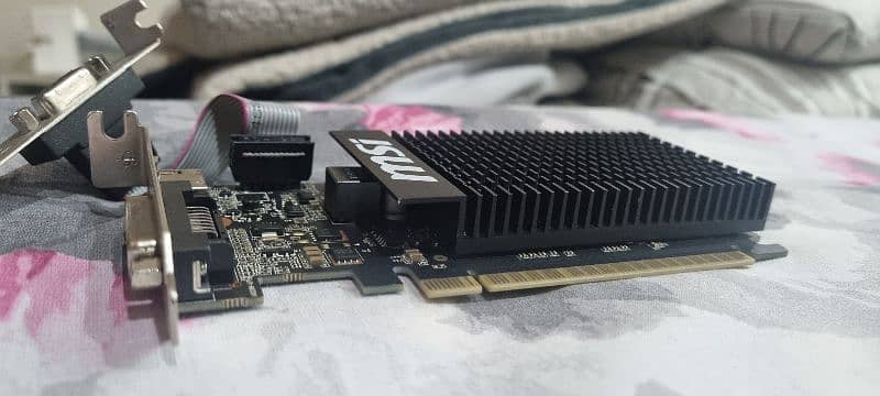 GT710 lush condition used 1gb ddr3 4