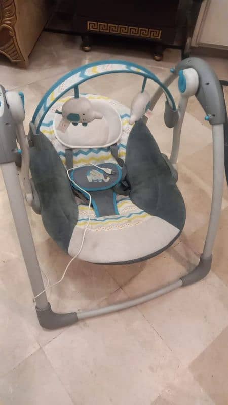 Electric Baby Cradle infant Swing Rocking Chair 0