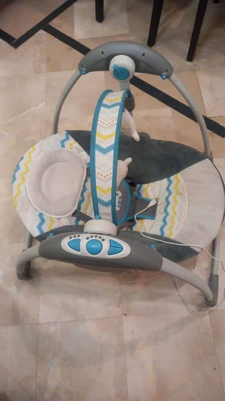 Electric Baby Cradle infant Swing Rocking Chair 1