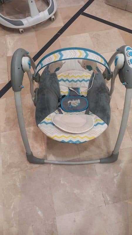 Electric Baby Cradle infant Swing Rocking Chair 3