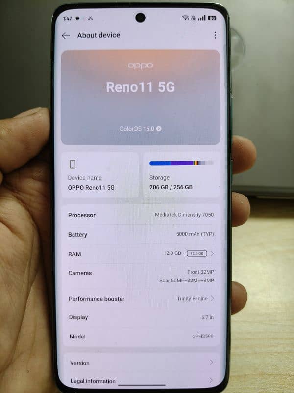 OPPO Reno 11 5G 12/256GB 1