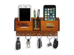 brand new multi- purpose wooden mobile and Key holder