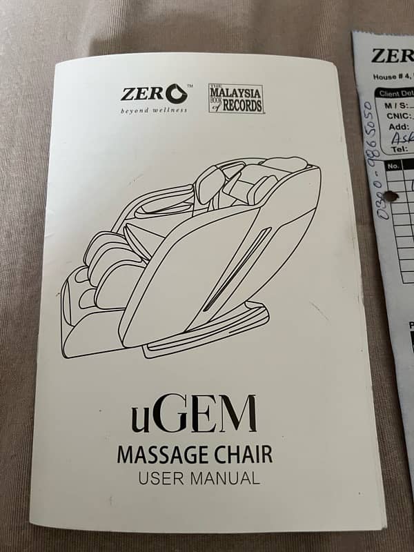 Zero UGEM Massage Chair/Recliner 2