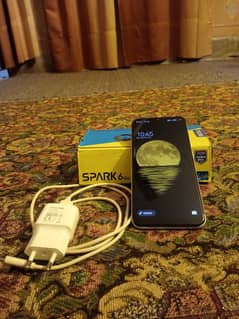 Tecno Spark 6 Go Mobile with Box and Charger