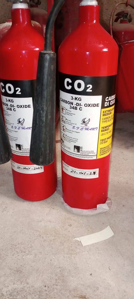 All types of fire extinguishers available 9