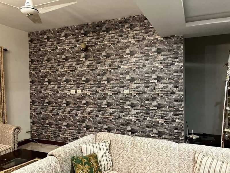 wallpaper and pvc panelling 4