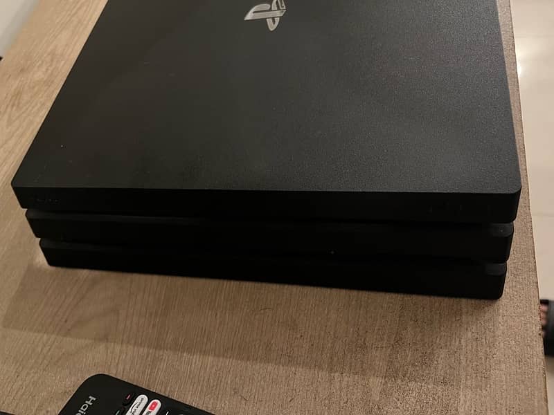 Ps4 Pro (Complete box + 2 original controllers + Games PKR. 60,000) 2