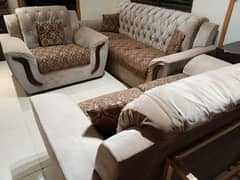 sofa set 6 seater slightly used