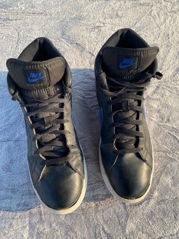 Nike Court 2 Mid Black Game Royal White Onyx 1