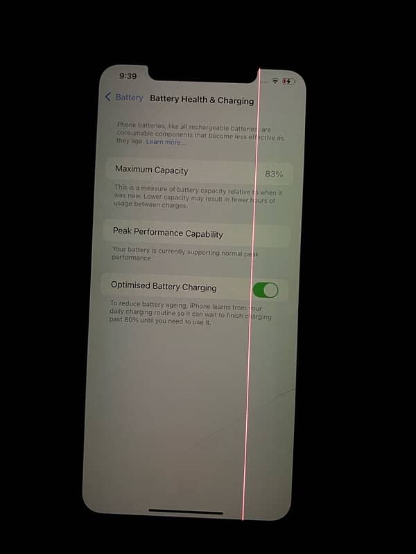 iphone xsmax 256gb 83% Bettrey 7