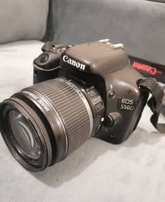 Canon 550d DSLR Digital camera 18-55mm lense