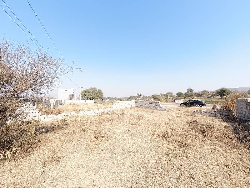 1 Kanal (20 Marla) Commercial Plot With 103 Feet Front On Main Chakri Road 1